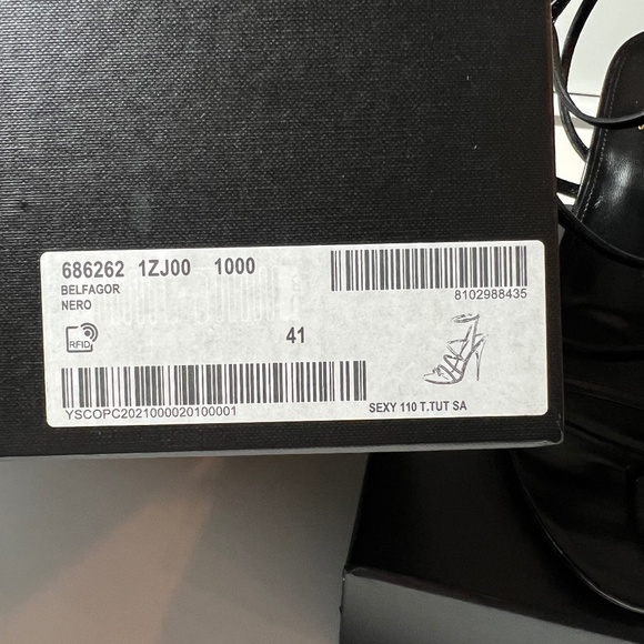 Saint Laurent Bellini High Heel - Picture 6 of 6